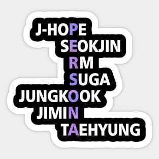 BTS Persona Sticker